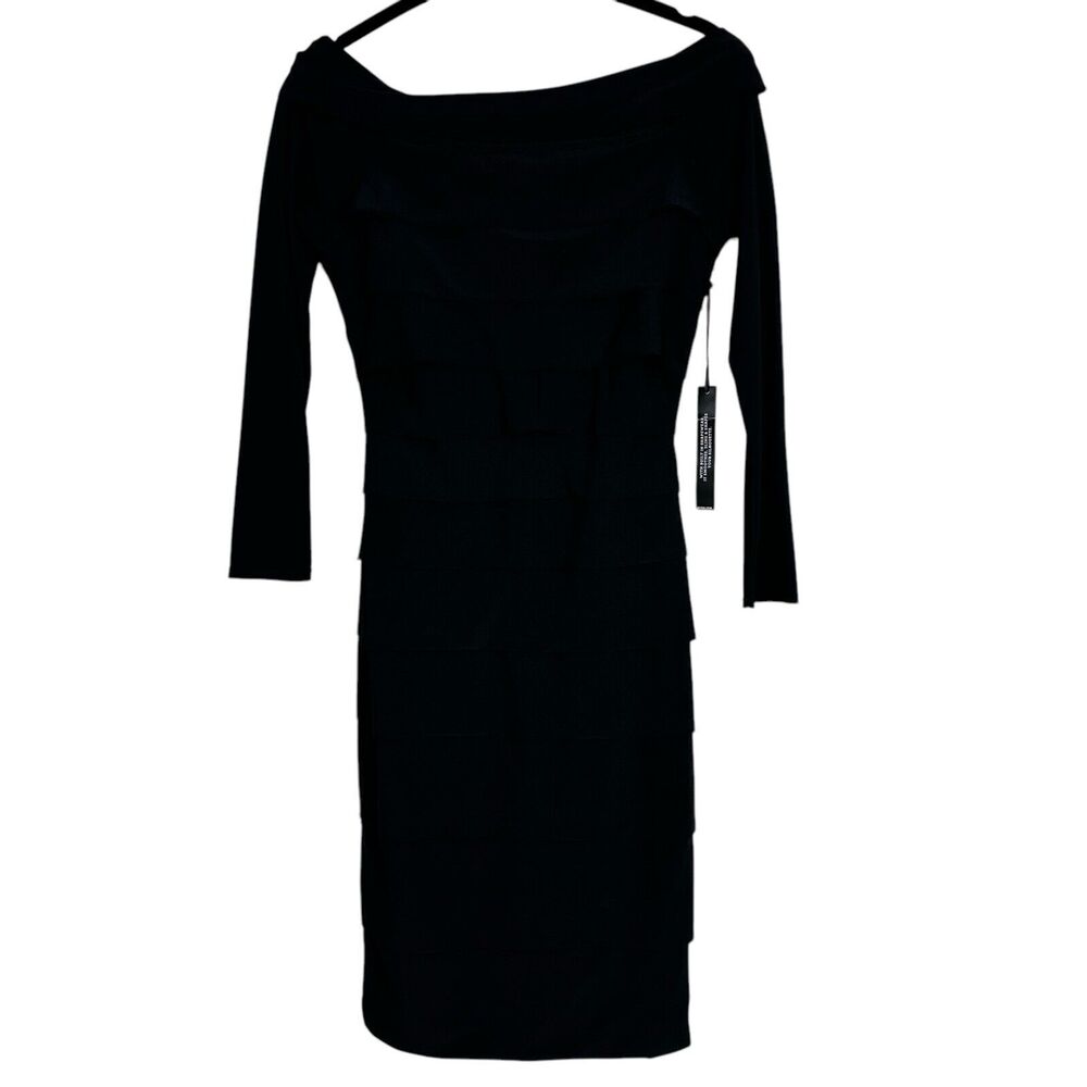 White House Black Market Black Mini Dress